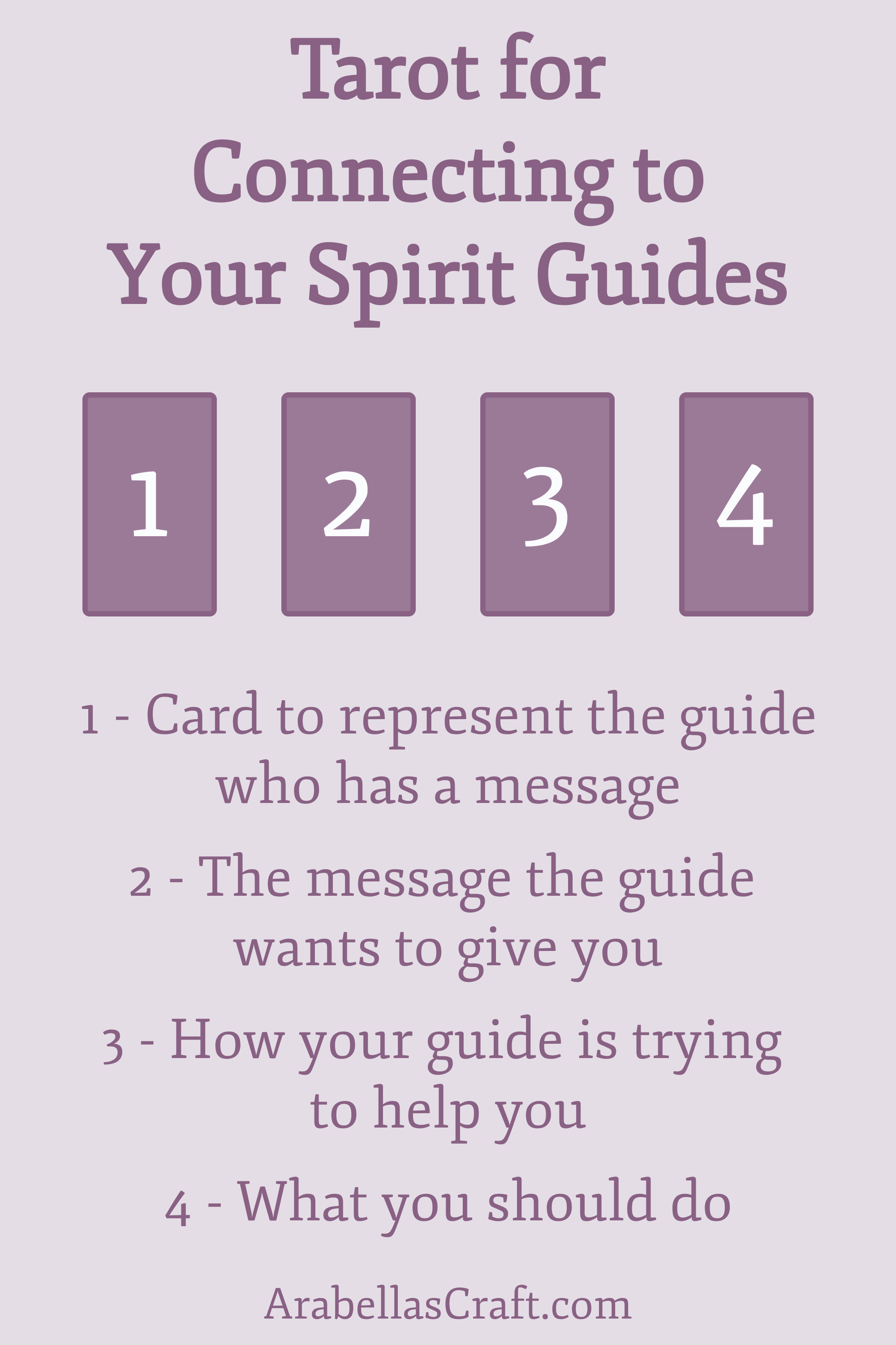 Tarot for Connecting with Spirit Guides